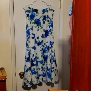 Flotopian silky summer dress